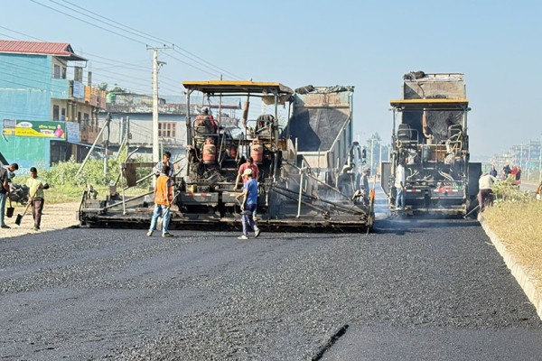 नारायणगढ-बुटवल सडक : भौतिक प्रगति ७६ प्रतिशत